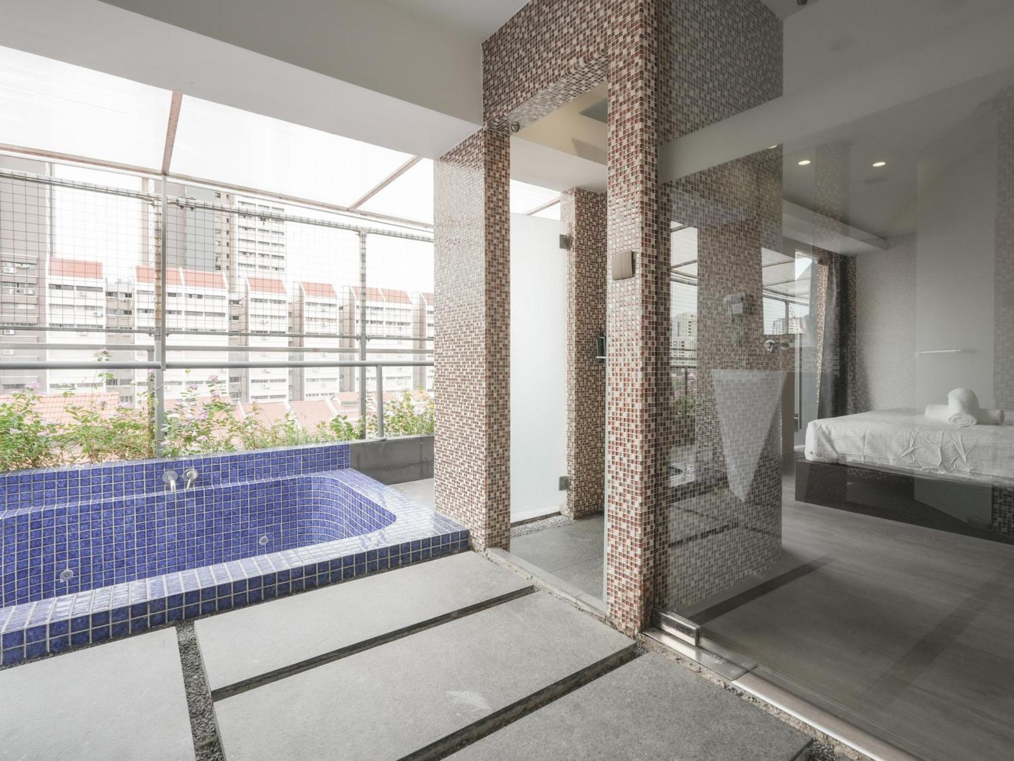A Hotel Dickson Singapur Exterior foto